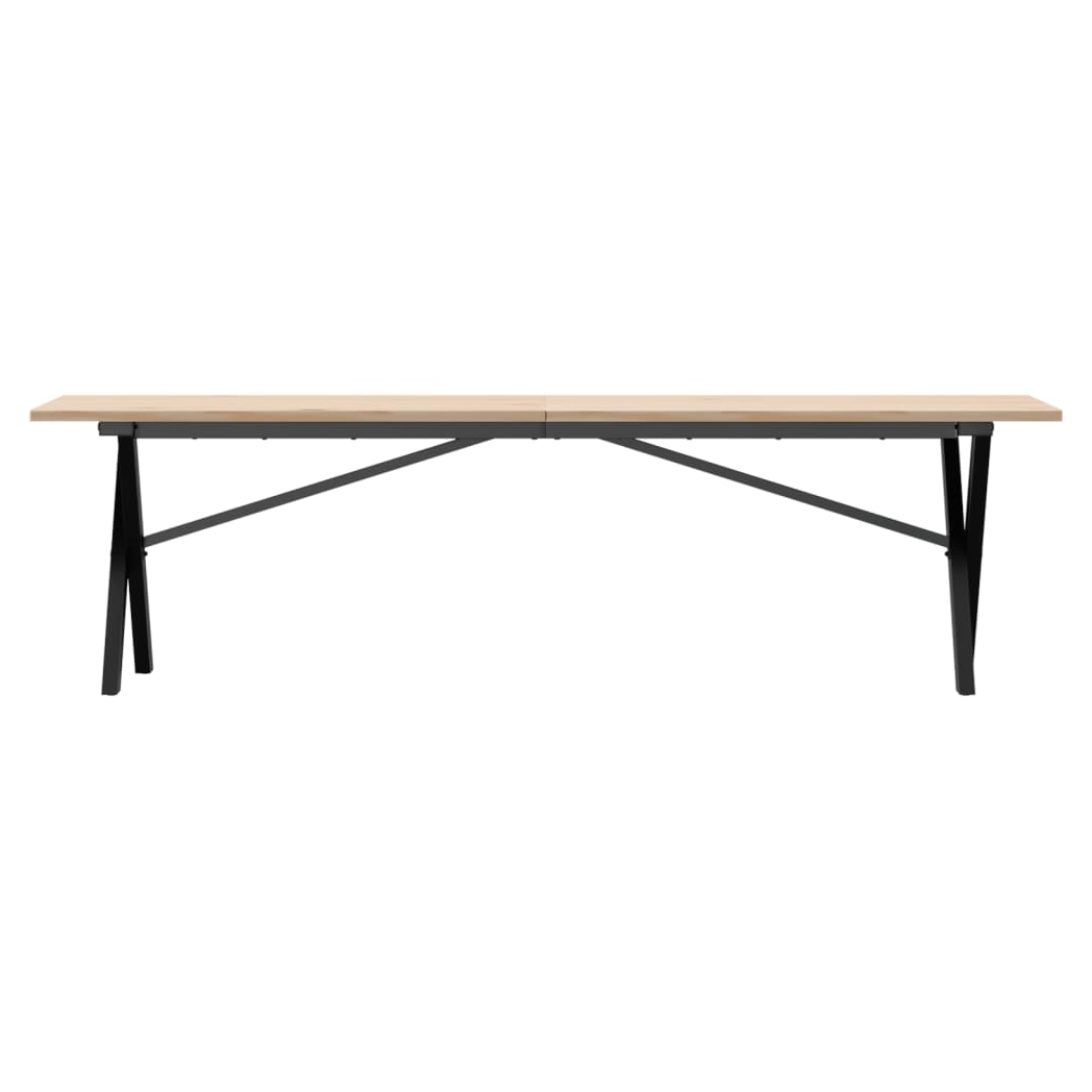 vidaXL VidaXL Coffee Table 160x40x45 X-Frame Pine - Coffee Table