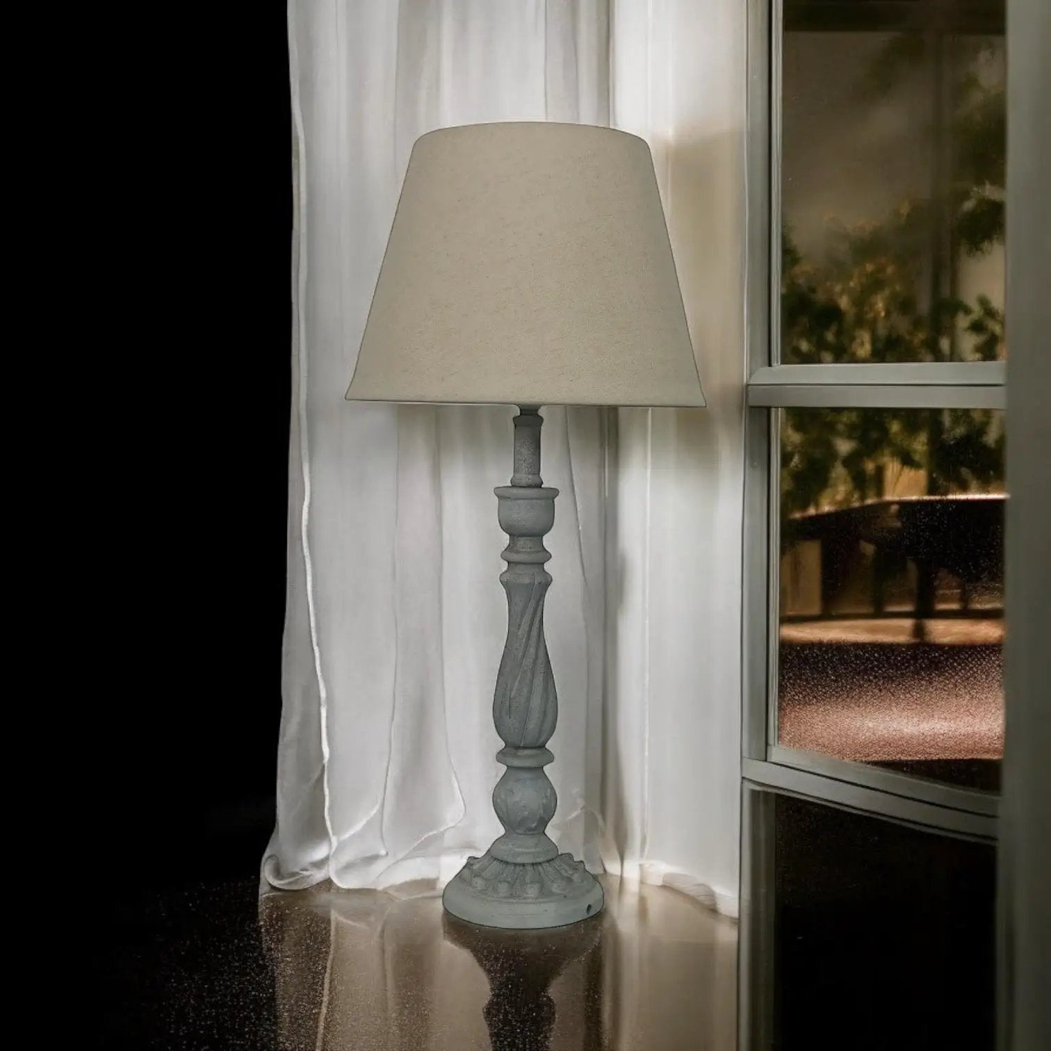 MSL 54CM LAMP AND SHADE - Lamp