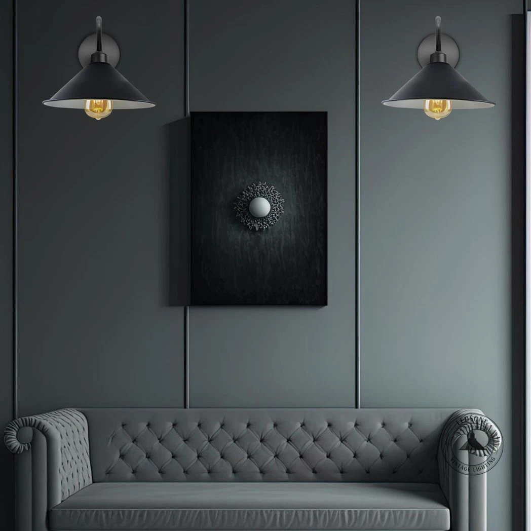 Un-branded Premium Wall Sconce Compact Swan Neck Cone Shade Hallway - Wall Lights