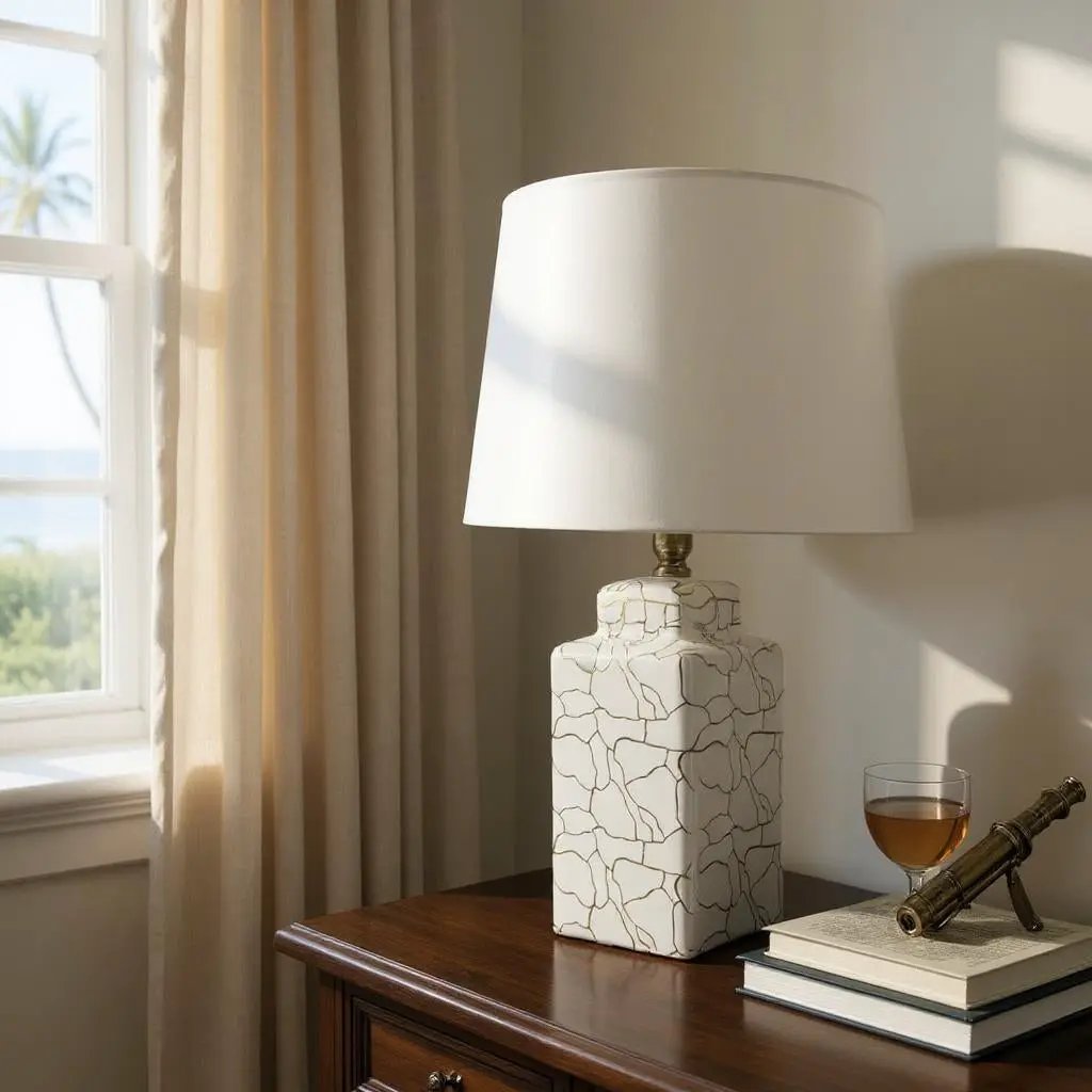 MSL 41CM LAMP AND SHADE - Lamp