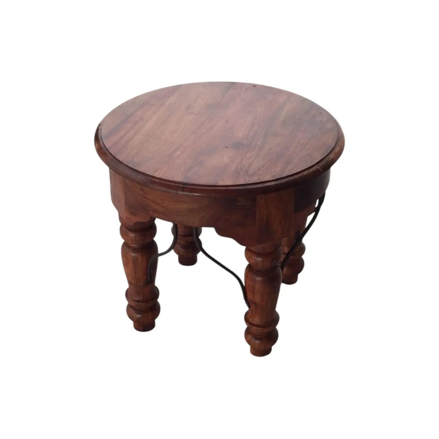 MSL 60CM WOODEN ROUND TABLE - Console Table