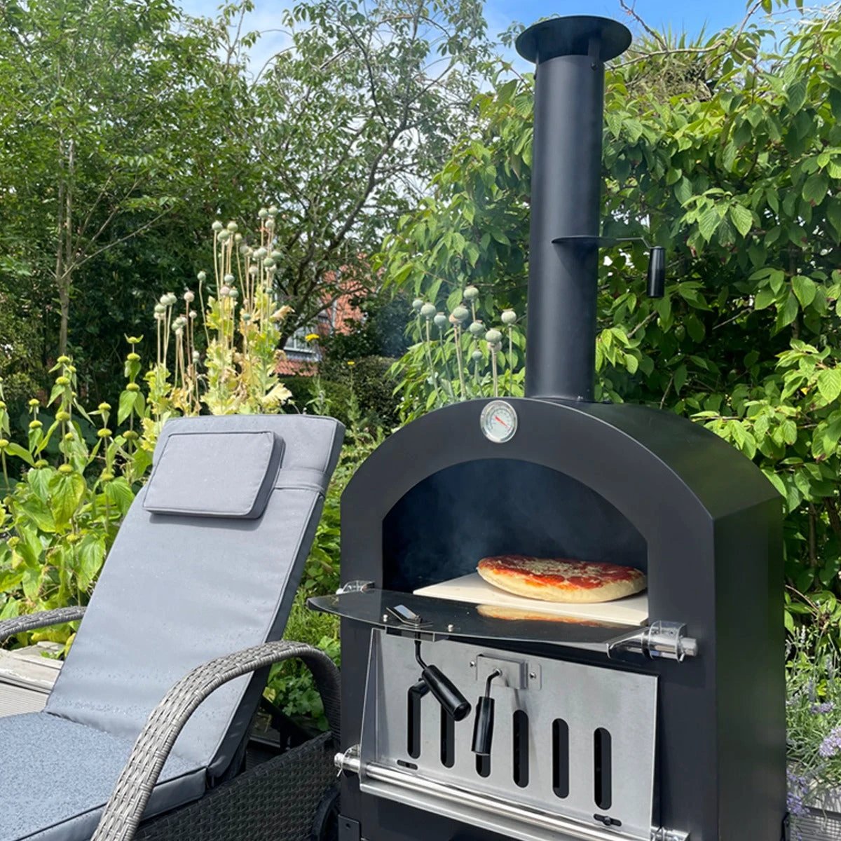 Monster Shop KuKoo Outdoor Pizza Oven & Pizza Peel -