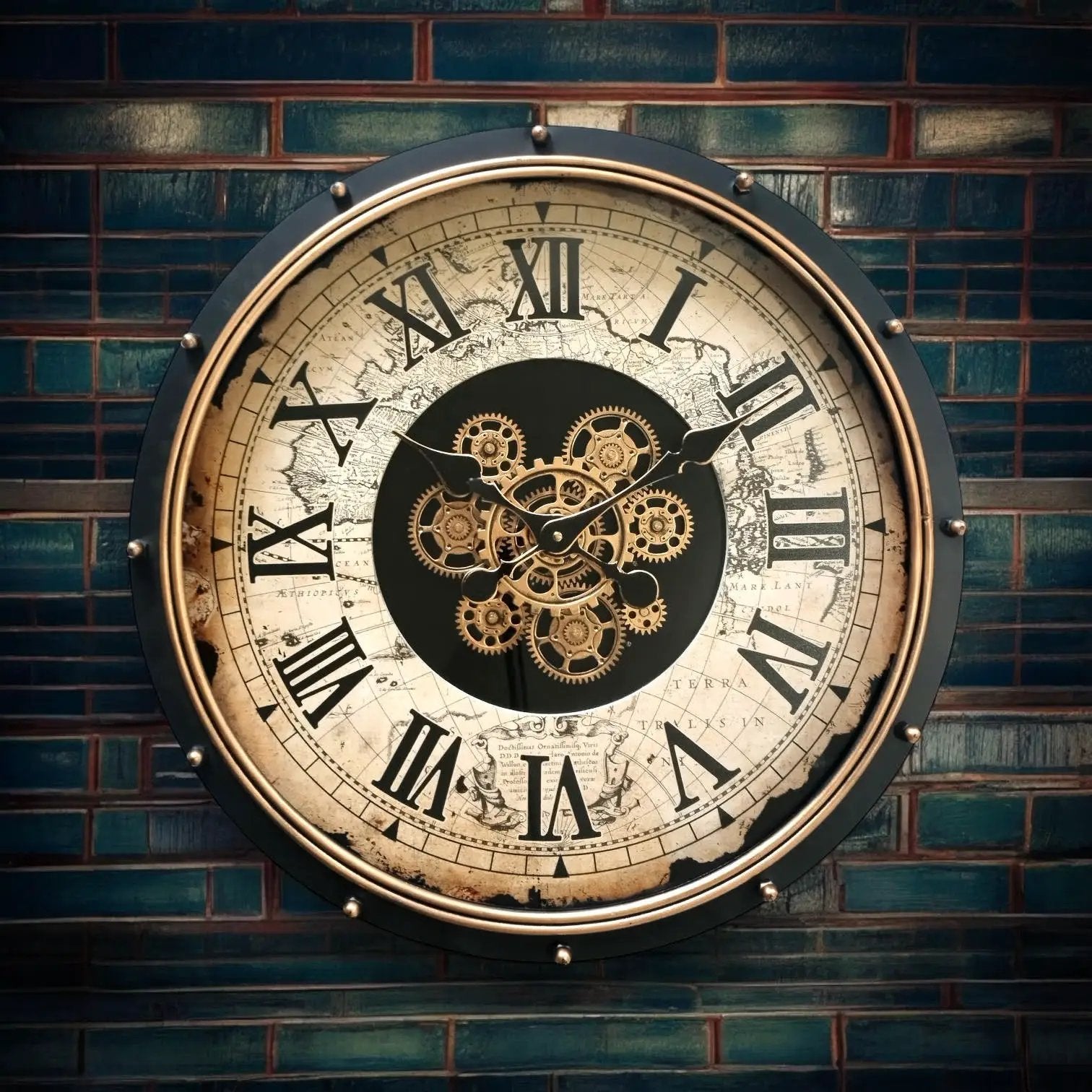 MSL 60CM GEAR CLOCK - Clock
