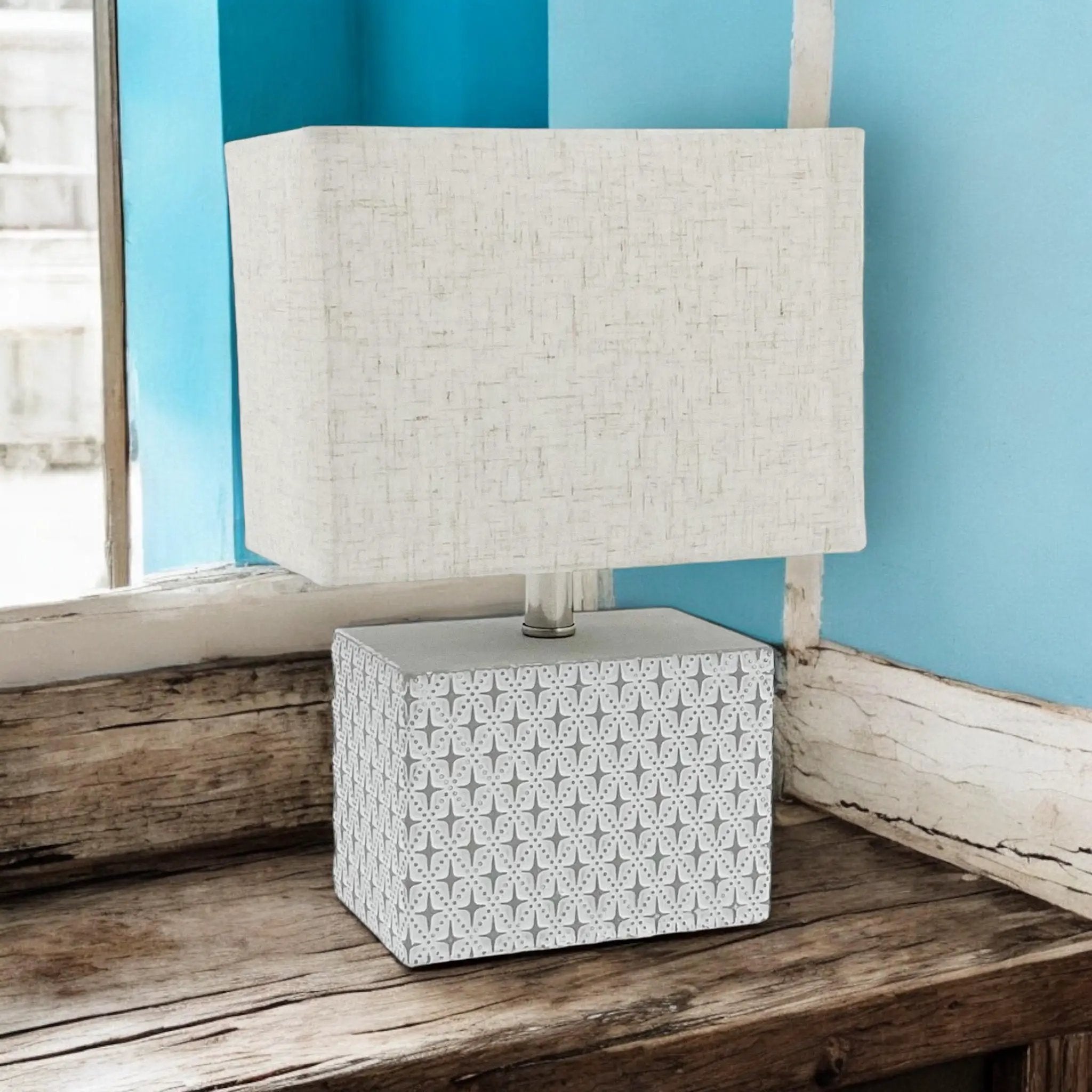 MSL 20CM TABLE LAMP AND SHADE - Lamp