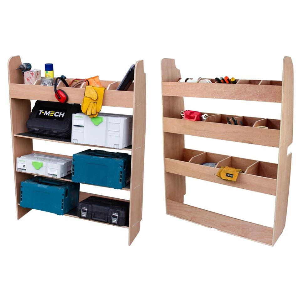 Ford Transit Custom Divider Racking & Toolbox Van Racking by Monster Shop