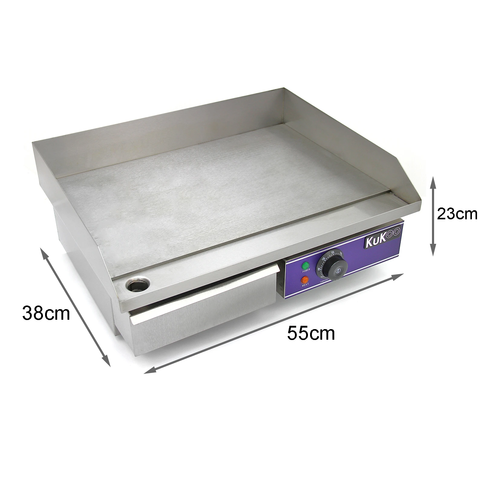 KuKoo 50cm Wide Electric Griddle by Monster Shop