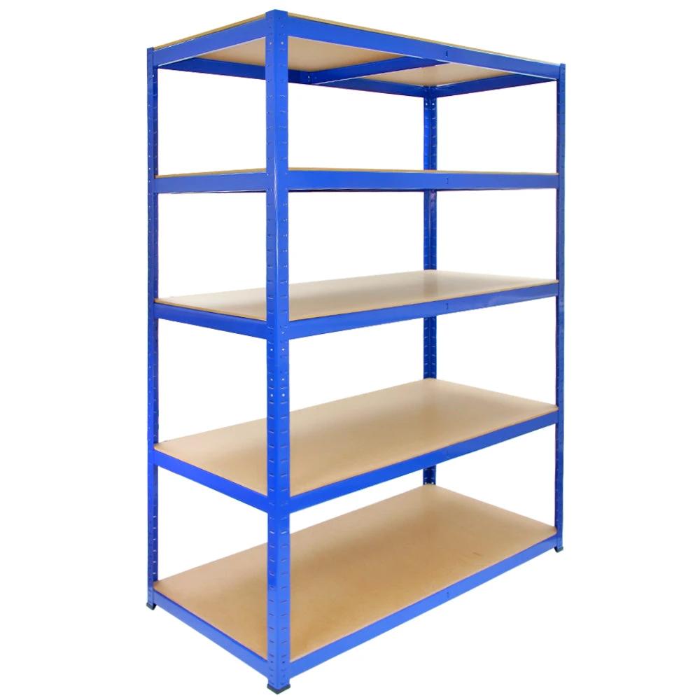 Monster Racking T-Rax Strong Storage Shelves, Blue, 120cm W, 60cm D by Monster Shop