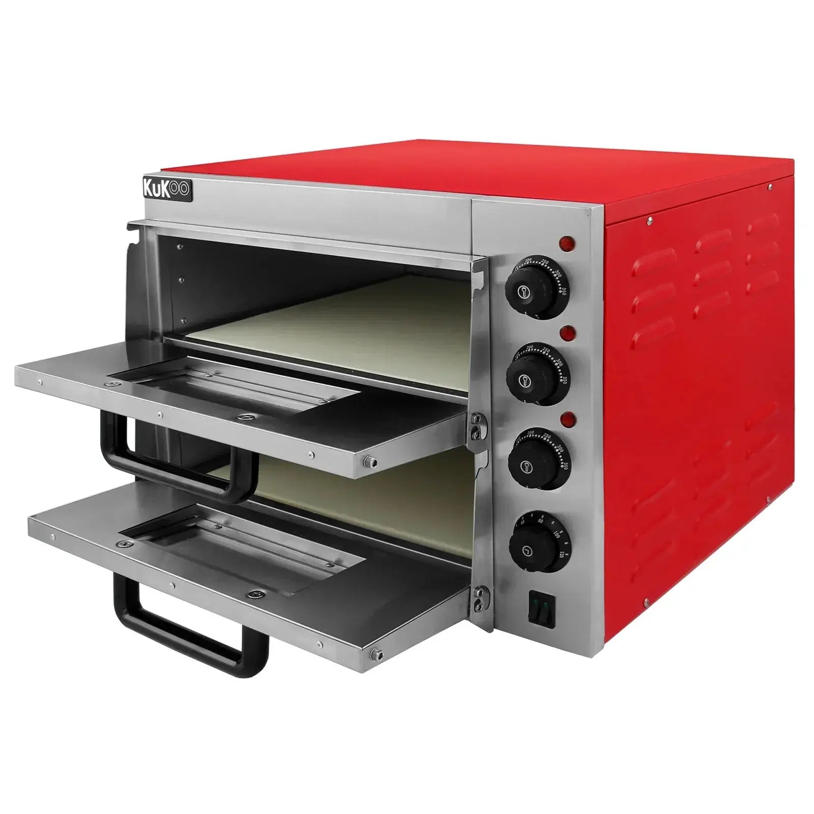 Monster Shop KuKoo 16" Twin Deck Electric Pizza Oven -