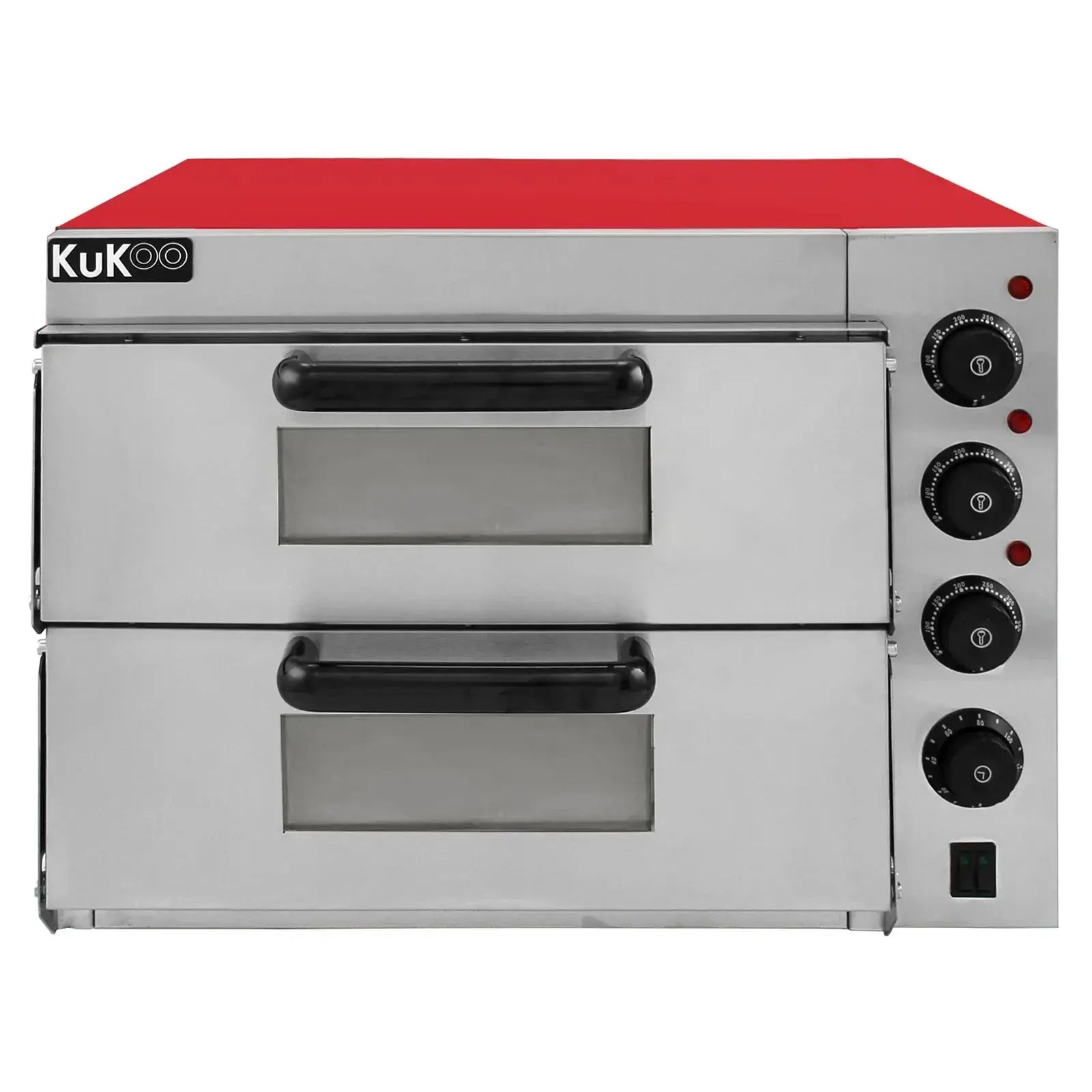 Monster Shop KuKoo 16" Twin Deck Electric Pizza Oven -