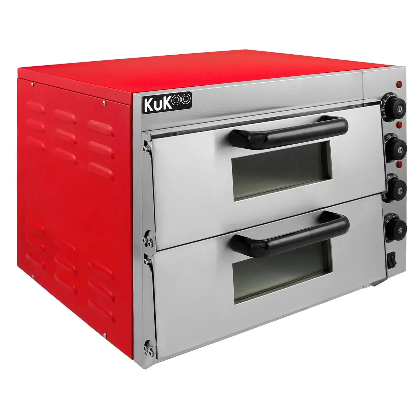 Monster Shop KuKoo 16" Twin Deck Electric Pizza Oven -