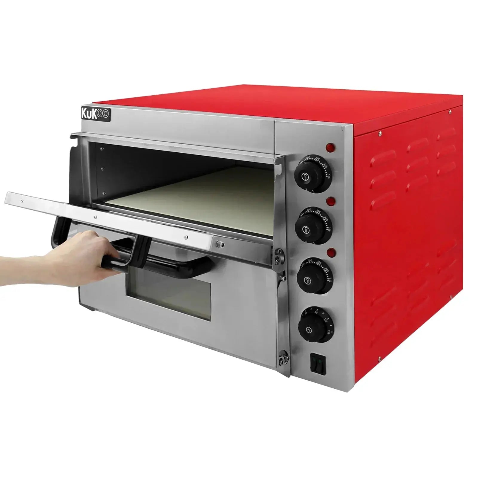 Monster Shop KuKoo 16" Twin Deck Electric Pizza Oven -