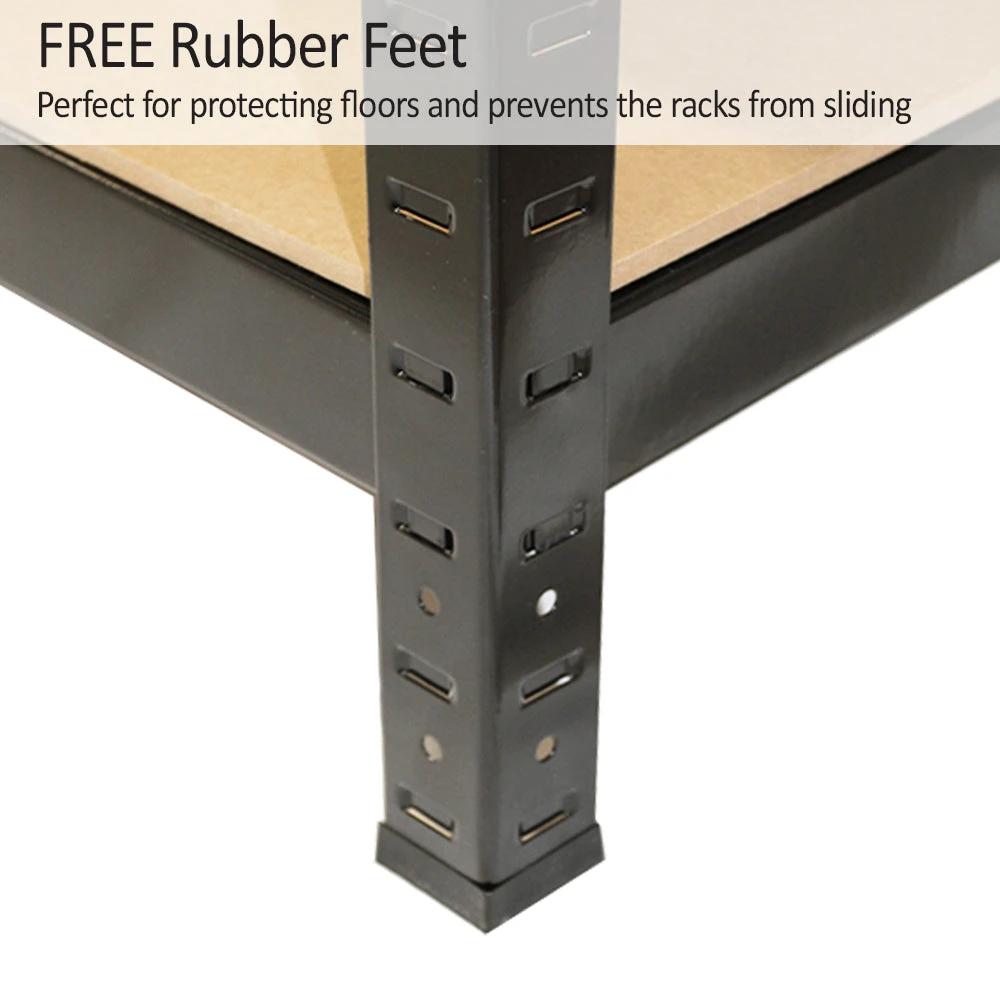 Monster Racking T-Rax Heavy Duty Shelving Units, Black, 75cm W, 30cm D by Monster Shop