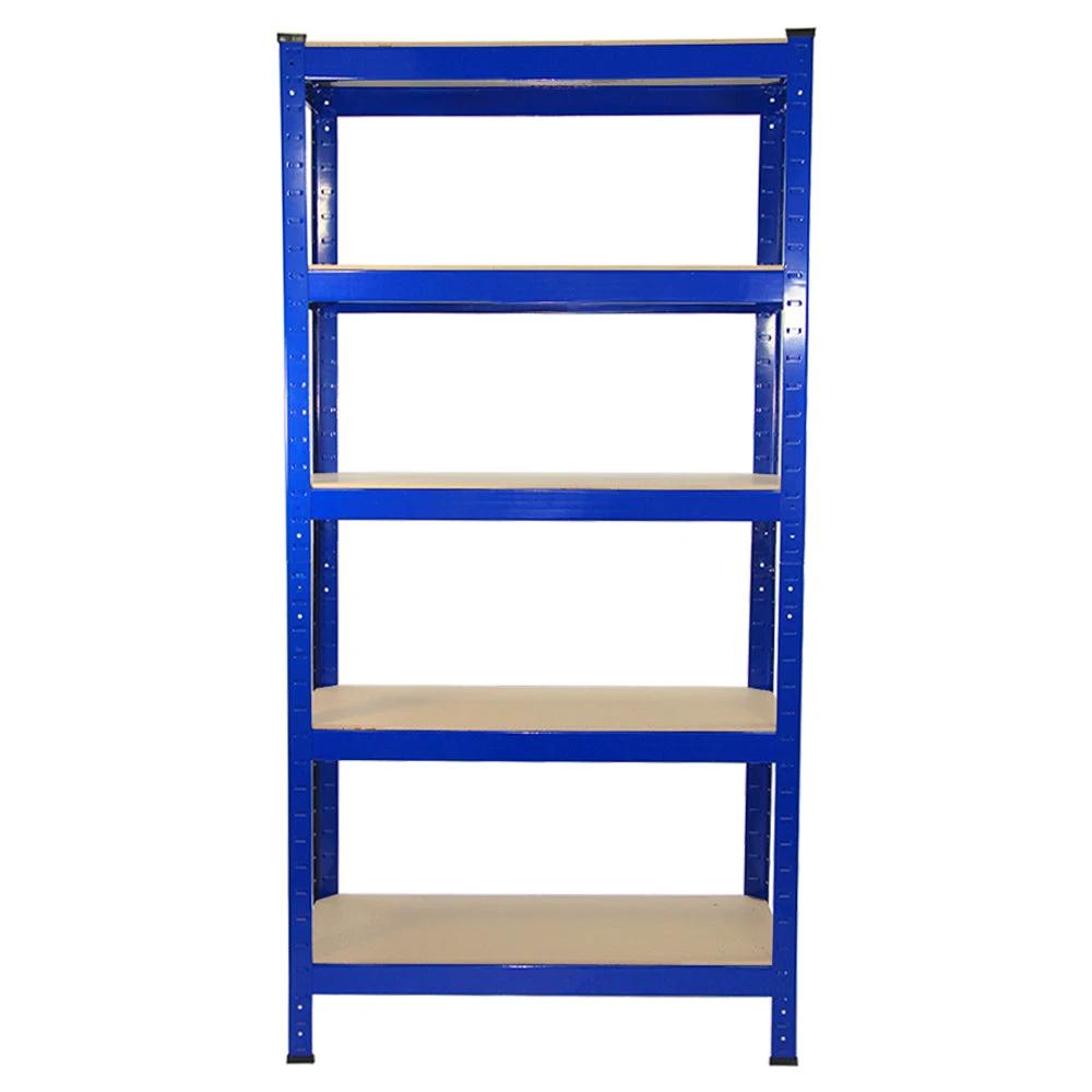 Racking Storage Shelving Heavy Duty Garage 5 Tier 75cm Steel Shelves Warehouse[Blue,8] by Monster Shop