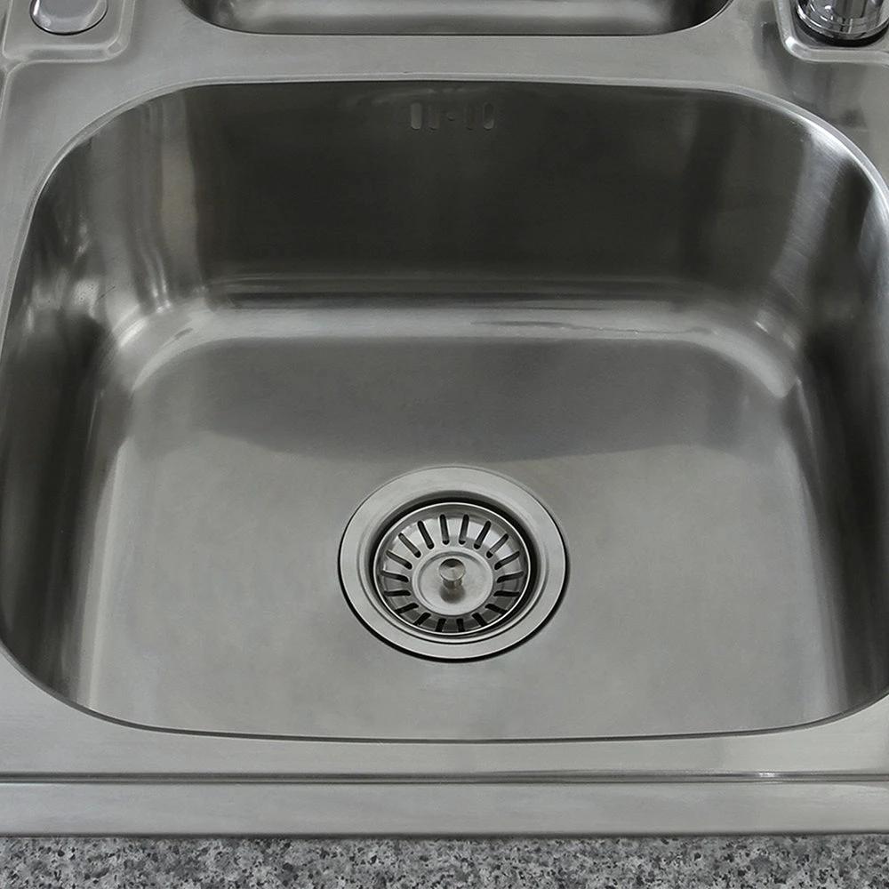 Premium Stainless Steel Kitchen Sink & Confetti Tap by Monster Shop