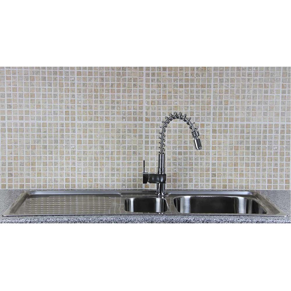 Kukoo Steel Sink and Rainbow Tap by Monster Shop