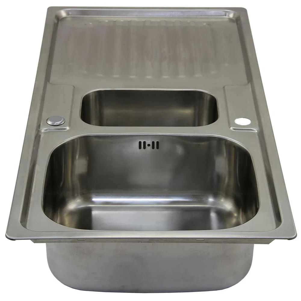 Monster Shop Premium Stainless Steel Kitchen Sink & Victoria Tap -