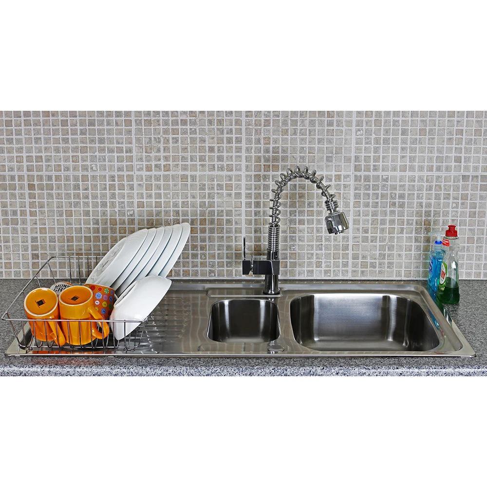 Premium Stainless Steel Kitchen Sink & Padstow Tap by Monster Shop