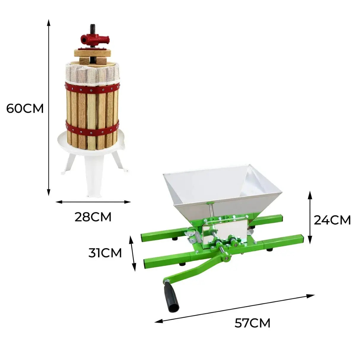 KuKoo Fruit Crusher & 6 Litre Fruit Press - from Monster Shop