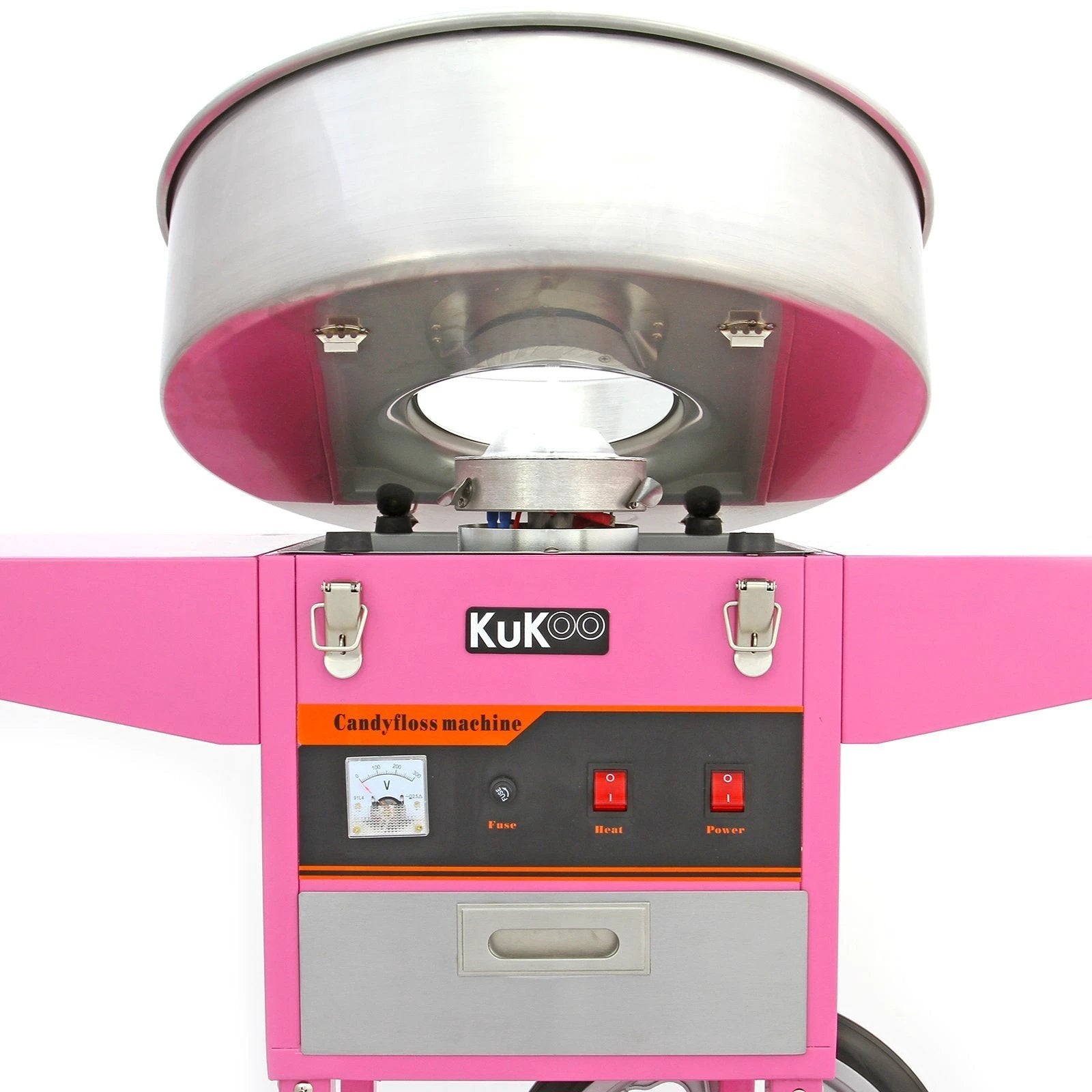 KuKoo Candy Floss Machine With Cart by Monster Shop