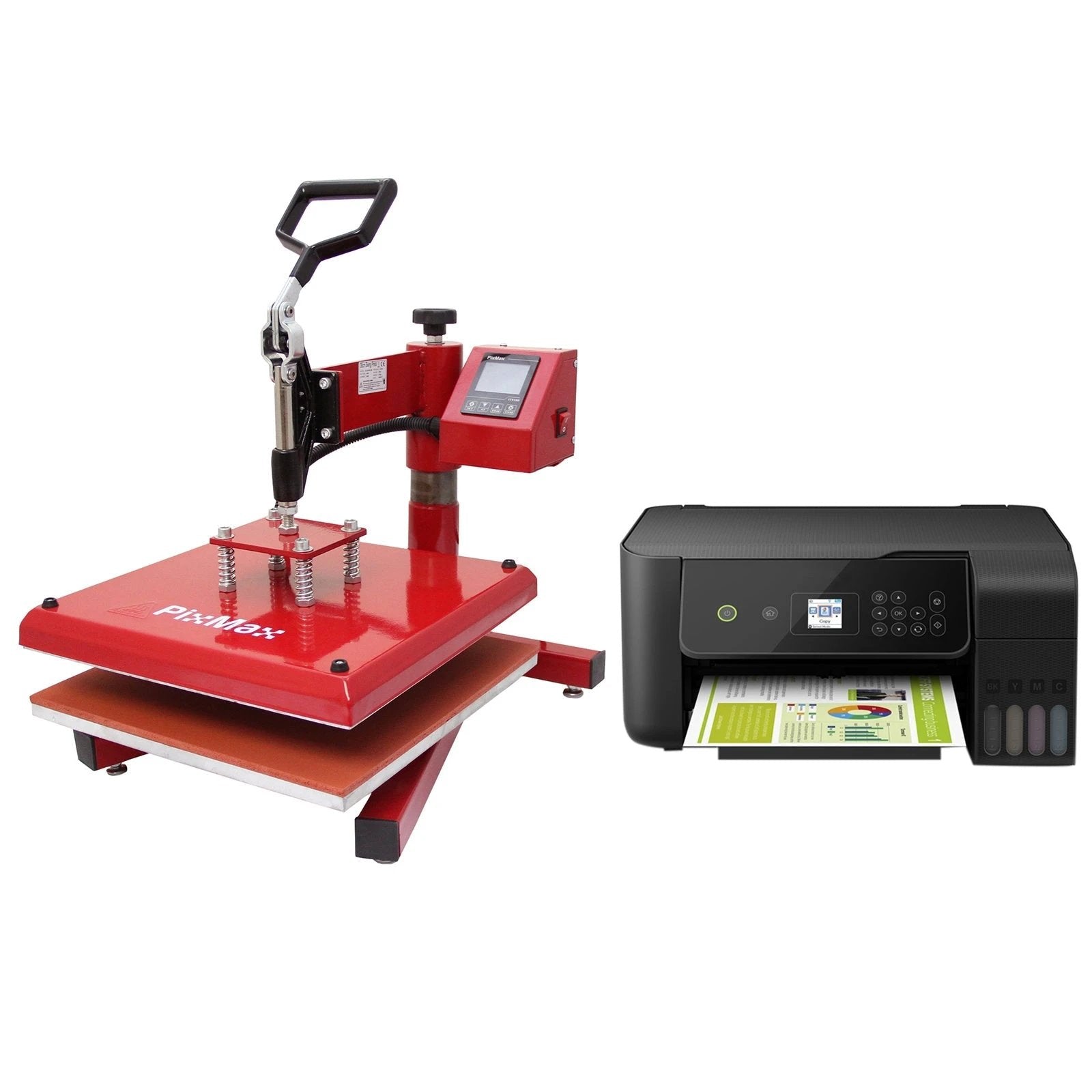 Monster Shop PixMax 38cm Swing Heat Press & Printer -