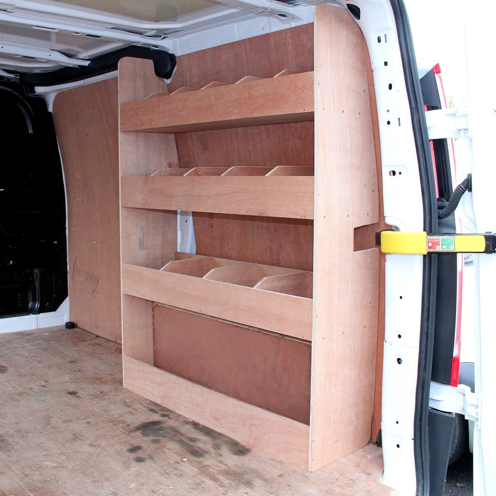 Monster Shop 11sqm Anthracite Van Lining, Glue & Ford Transit Custom Rack -