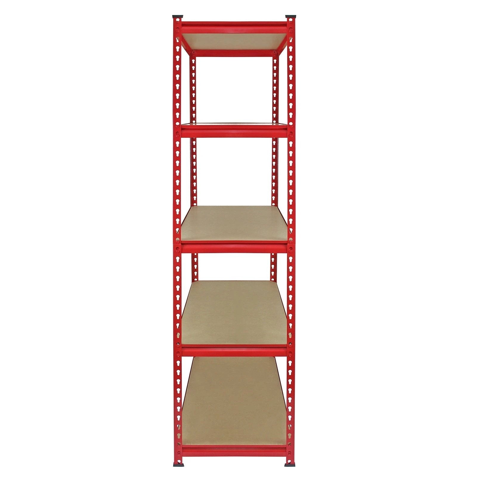 3 x Z-Rax Metal Racking Unit Red 90cm & Free Mallet by Monster Shop