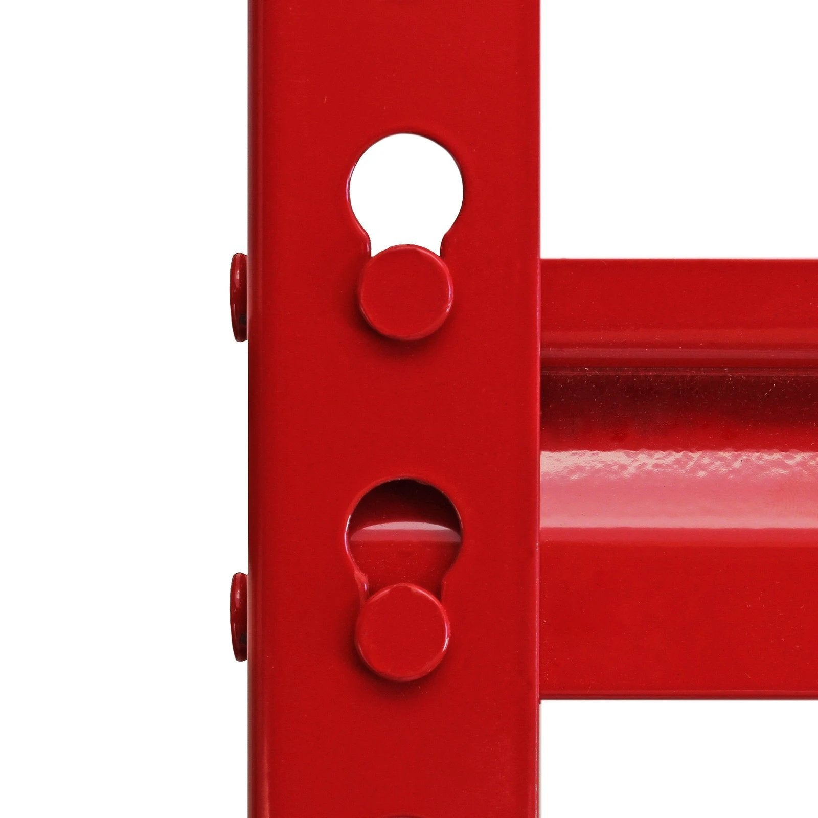 Monster Racking Z-Rax Corner Storage Shelf Unit, Red, 90cm Wide by Monster Shop