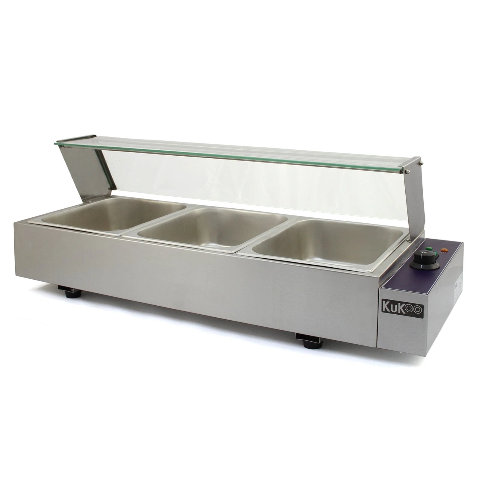 Monster Shop KuKoo 3 Pan Wet Well Bain Marie -