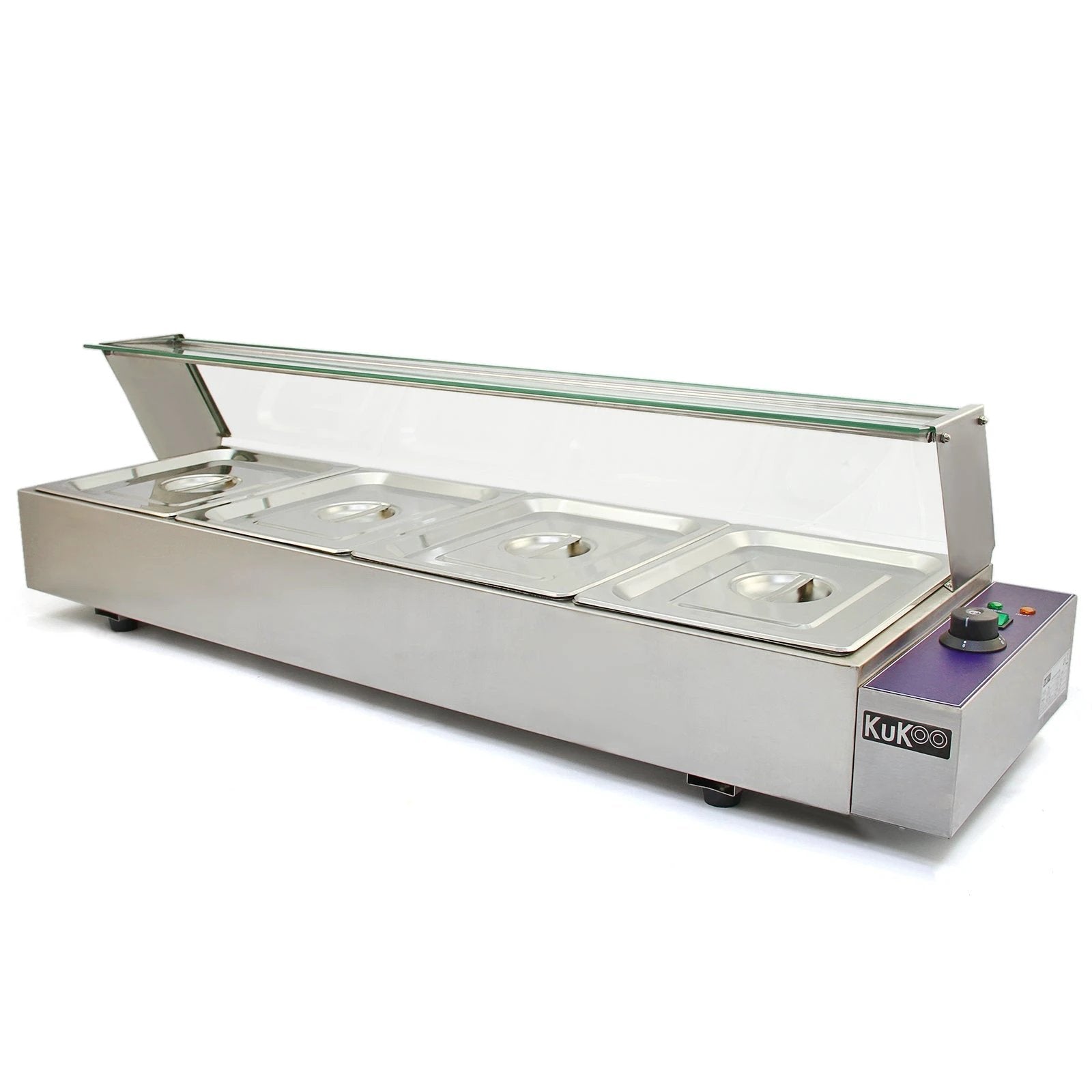 Monster Shop KuKoo 4 Pan Wet Well Bain Marie -