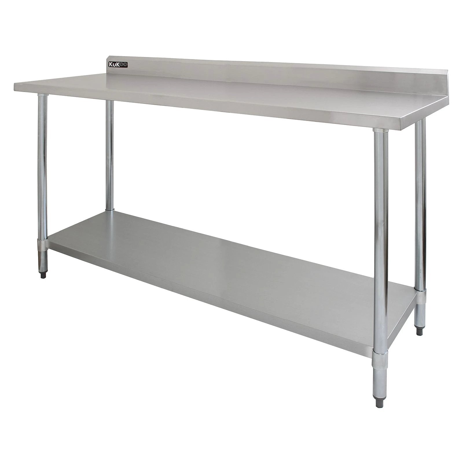 Kukoo 6ft Catering Bench with Double Over-shelf by Monster Shop