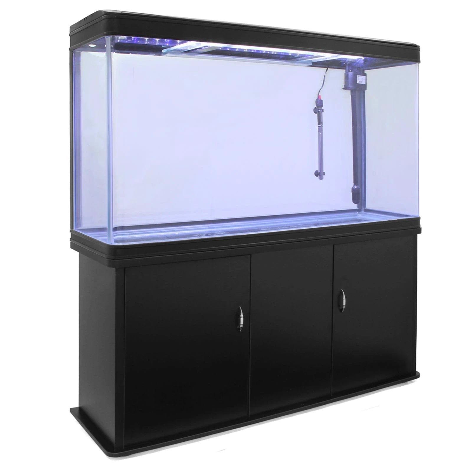 Monster Shop Aquarium Fish Tank & Cabinet - Black -