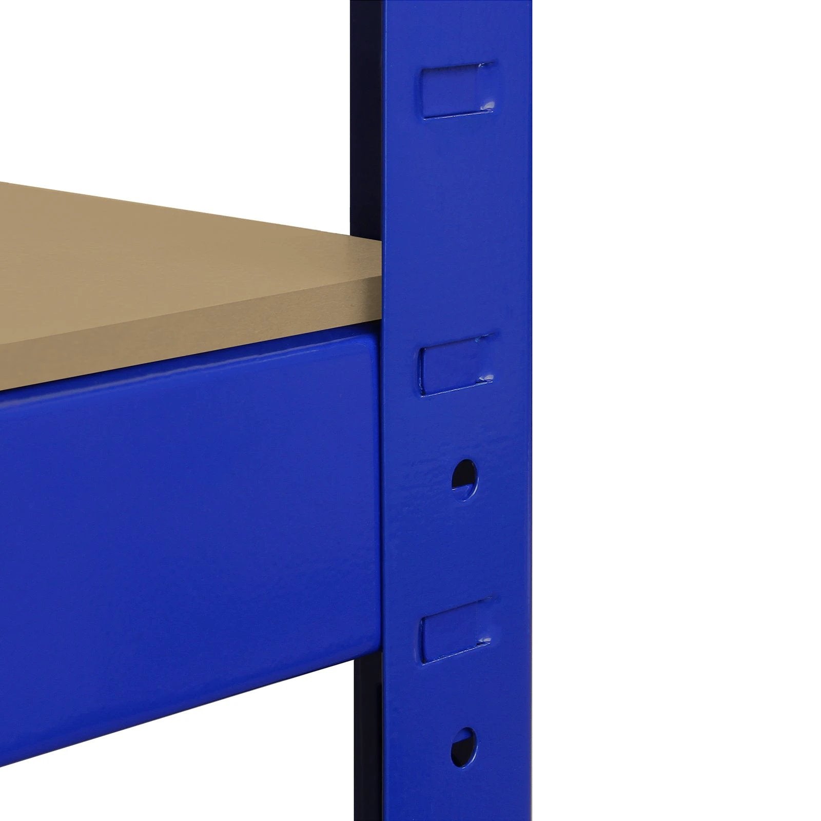 Monster Racking T-Rax Corner Storage Shelf Unit, Blue, 90cm Wide by Monster Shop