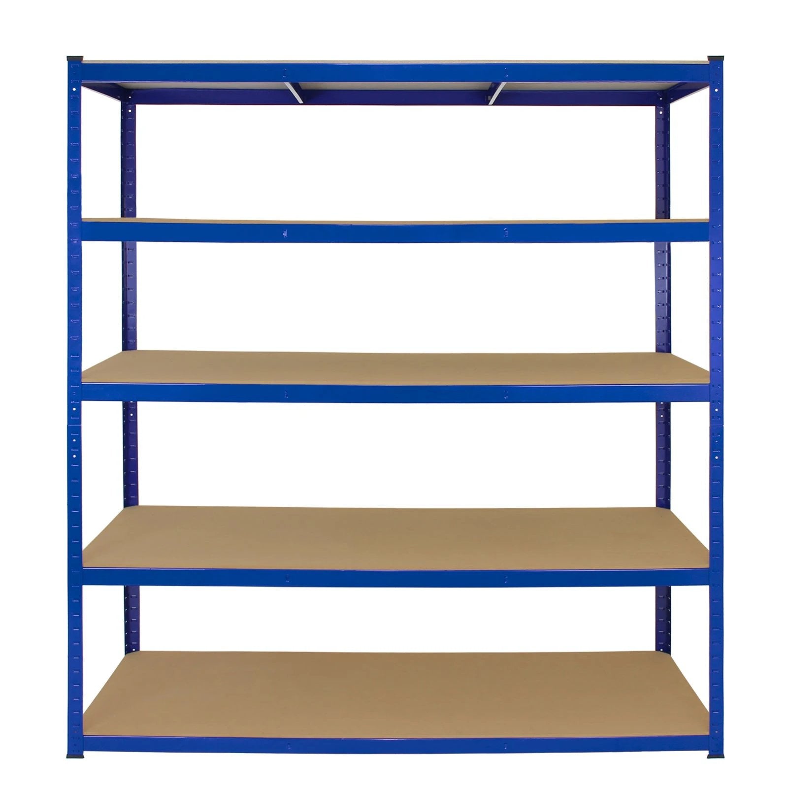 Monster Shop Monster Racking T-Rax Extra Wide Storage Shelves, Blue, 160cm W, 60cm D -