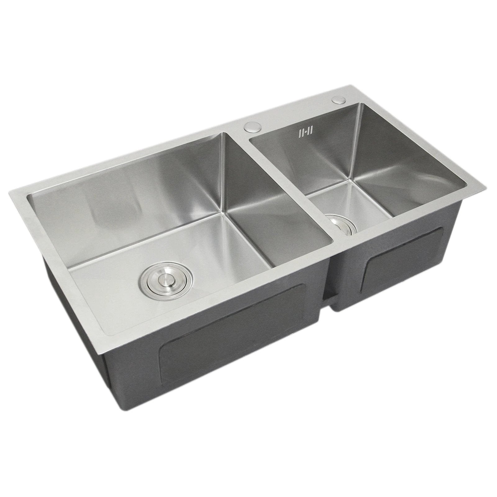 KuKoo Double Stainless Steel Sink by Monster Shop