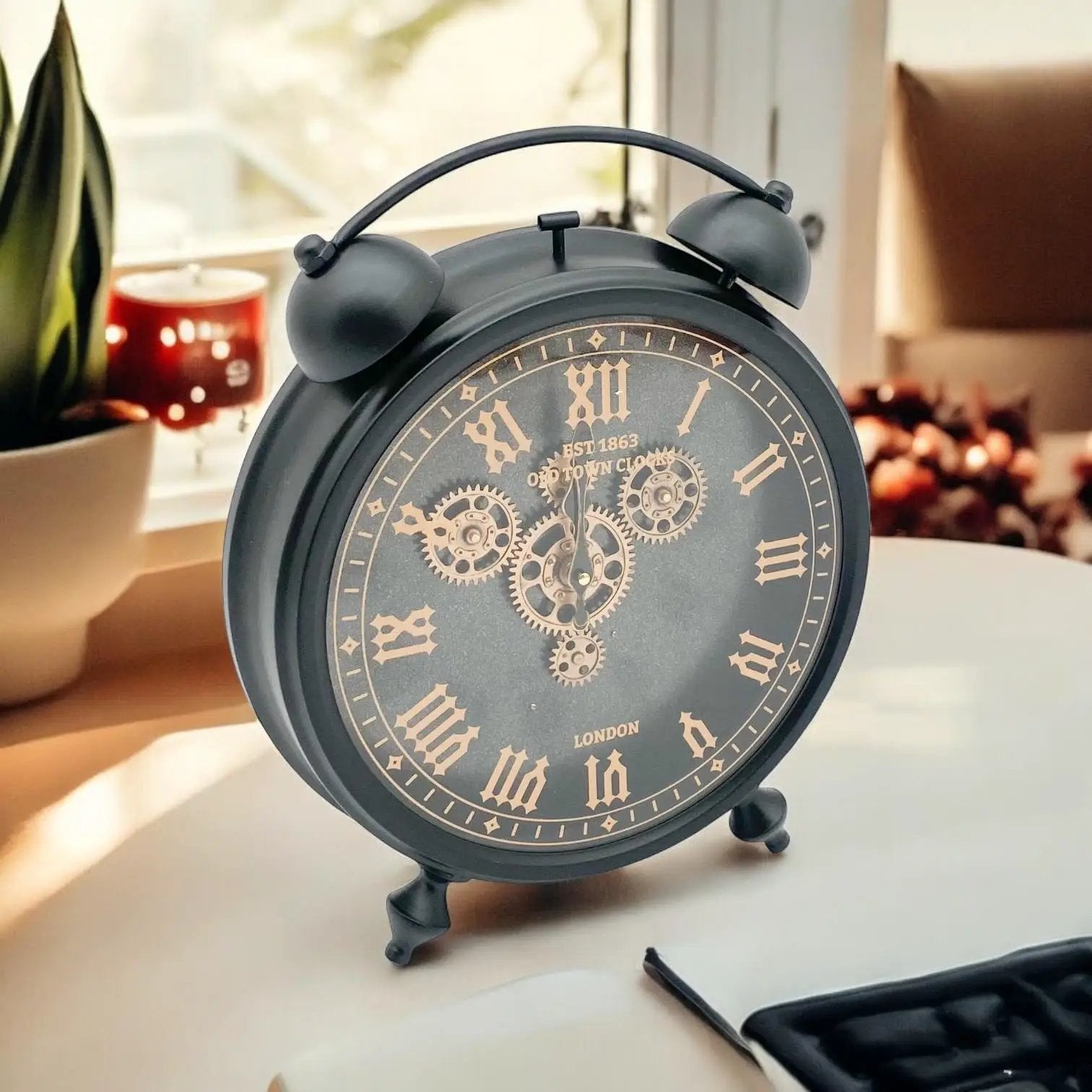 MSL 50CM GEAR TABLE CLOCK - Clock