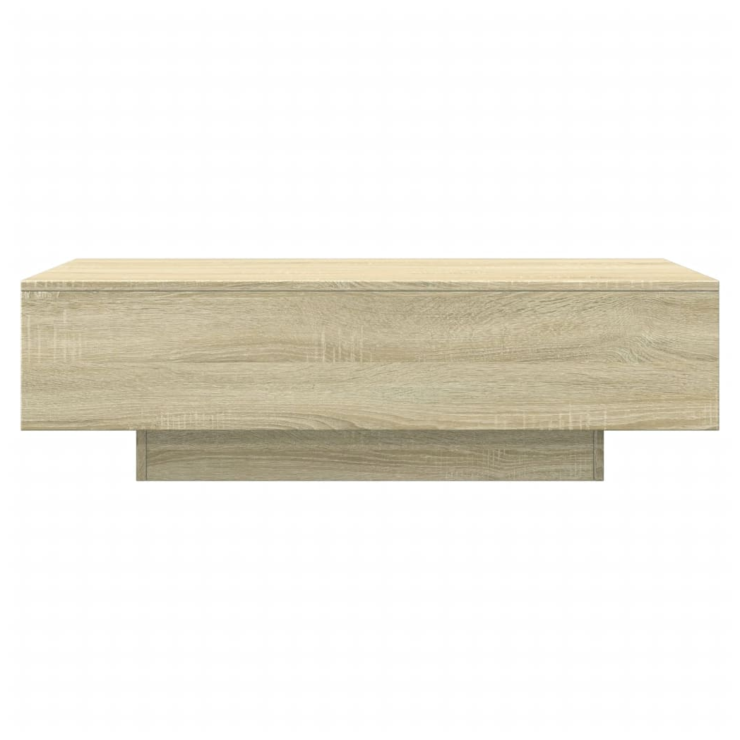 vidaXL VidaXL Coffee Table 100x49.5x31 Cm Engineered Wood Moisture Resistant Living Room - Coffee Table