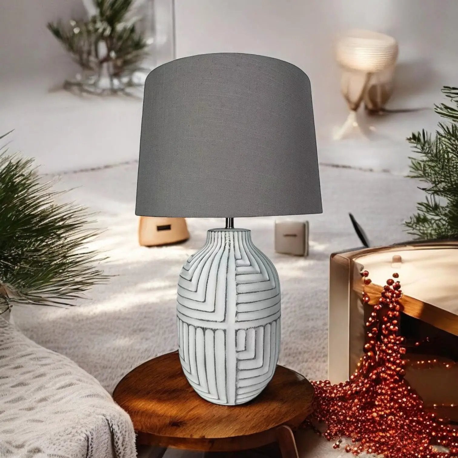 MSL 38CM LAMP AND SHADE - Lamp