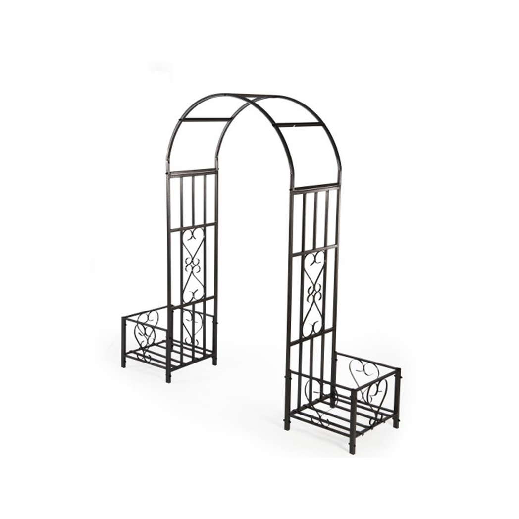 Greenhurst Huntingdon Arch Planters 114x50x204 Low Maint Garden - Planters