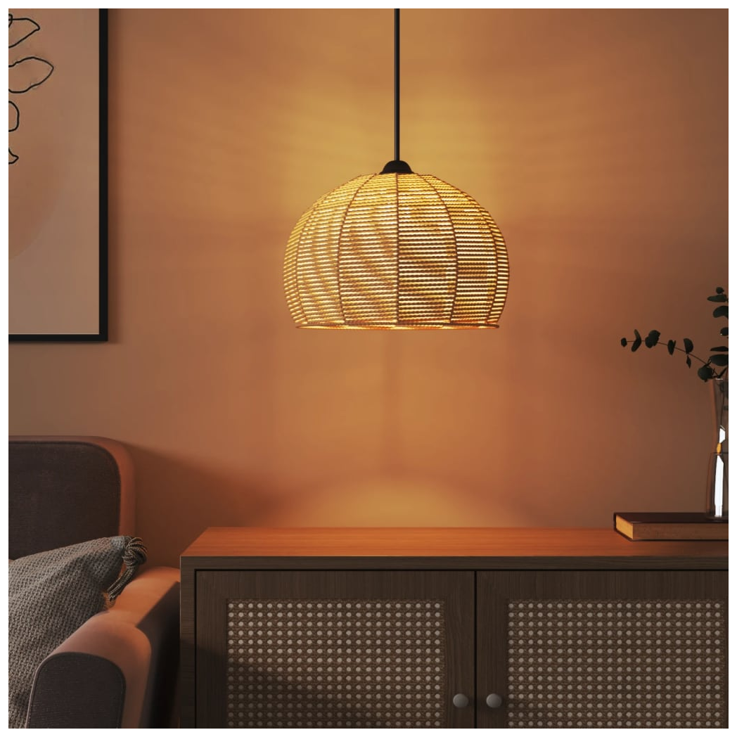 vidaXL vidaXL Ceiling Lamp Shade 36x26cm Iron Paper Home - Ceiling Lights