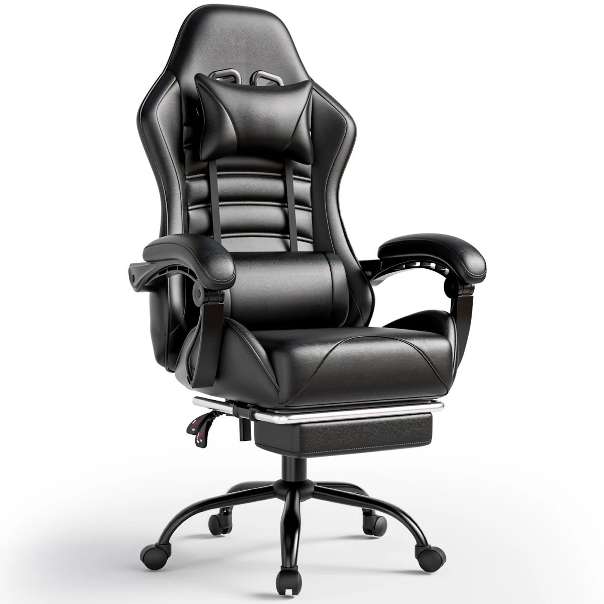 Premium Gaming Chair High Back Adjustable Lumbar For Gamers by N/A