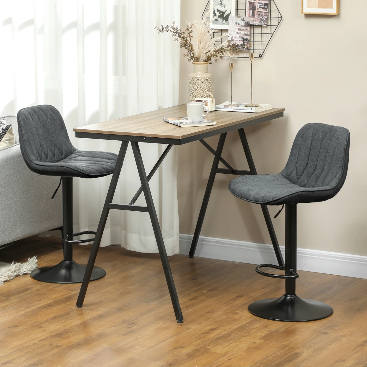 Height bar stool by N/A