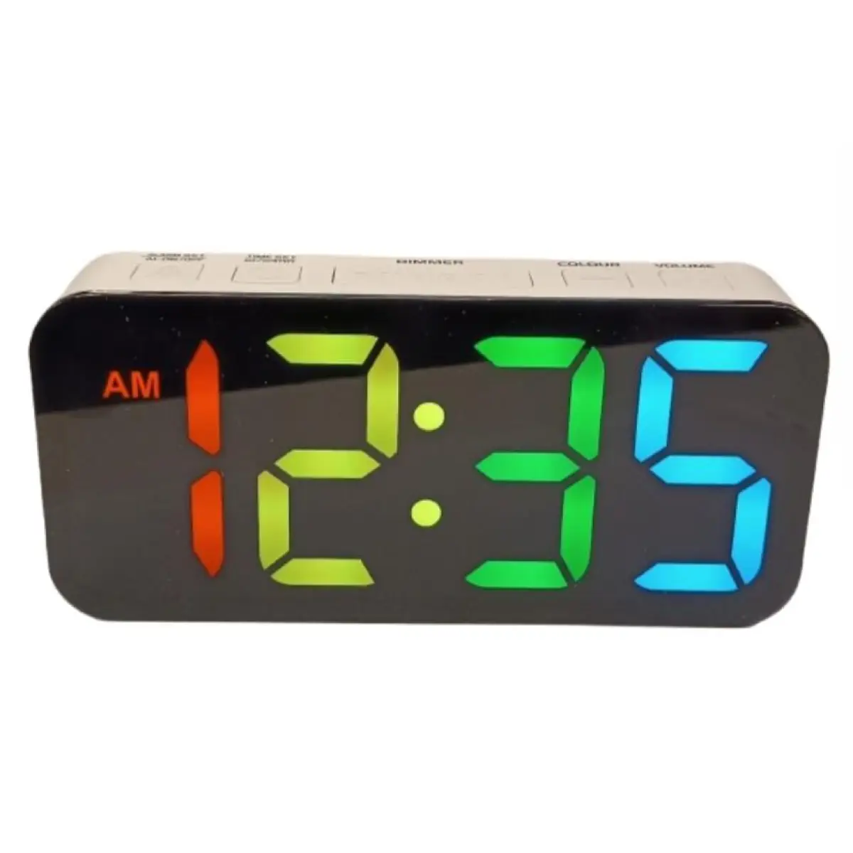 Acctim Acctim Jaxon Digital Alarm Clock in White - 16512 - Clock