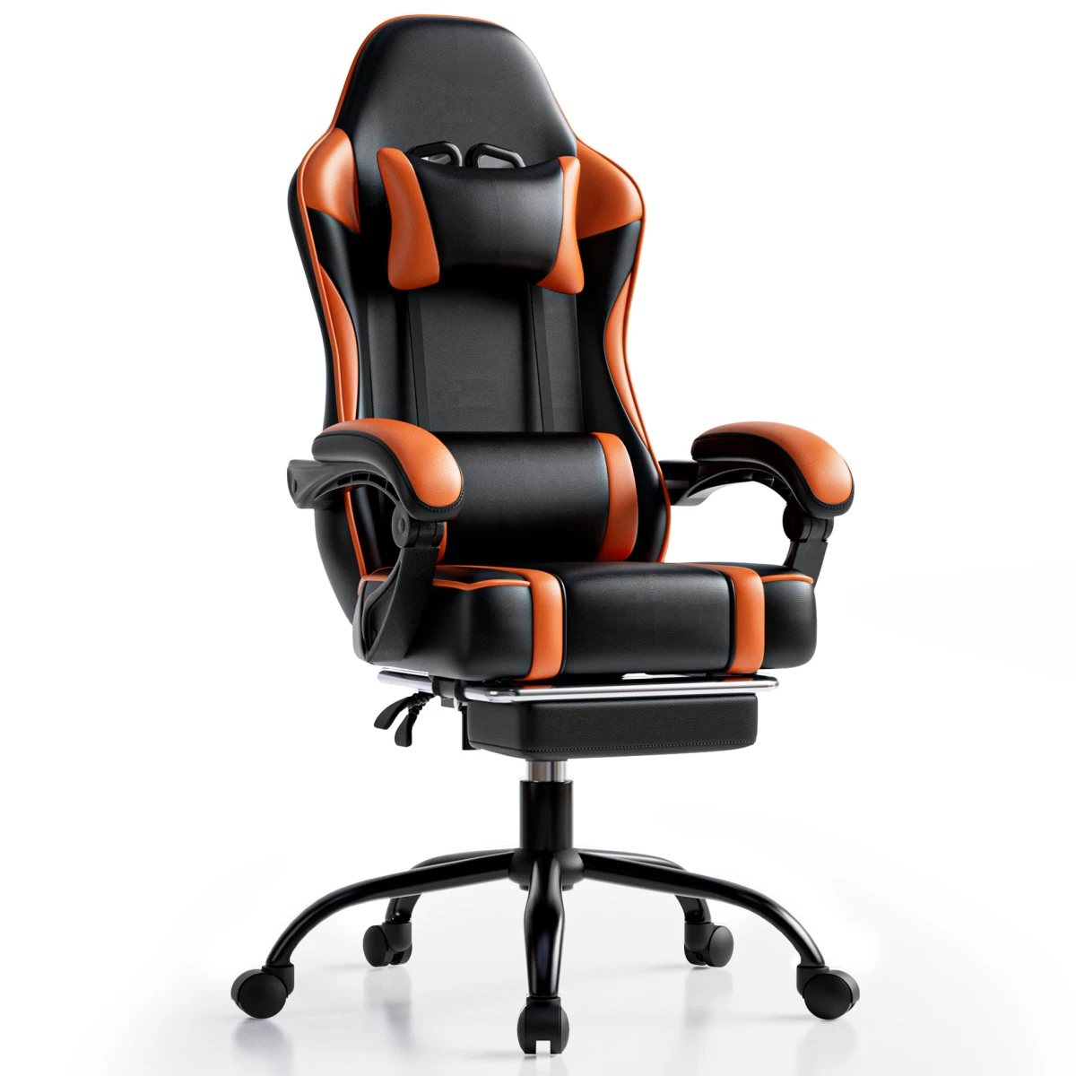N/A Premium Gaming Chair Height Adjustable With Footrest Gamer - Office Chair