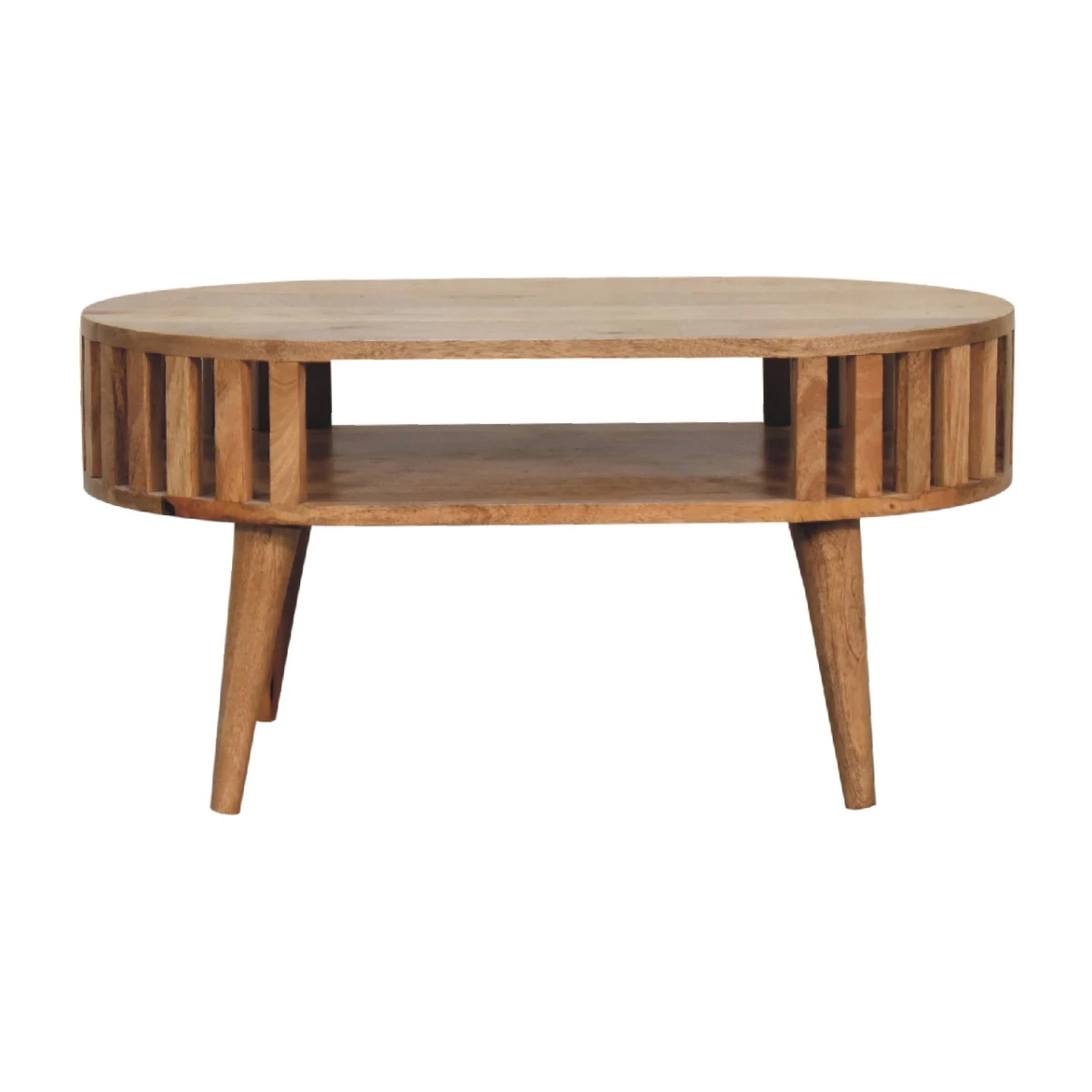Artisan Furniture Ariella Coffee Table Oval Solid Mango Living Room - Coffee Table