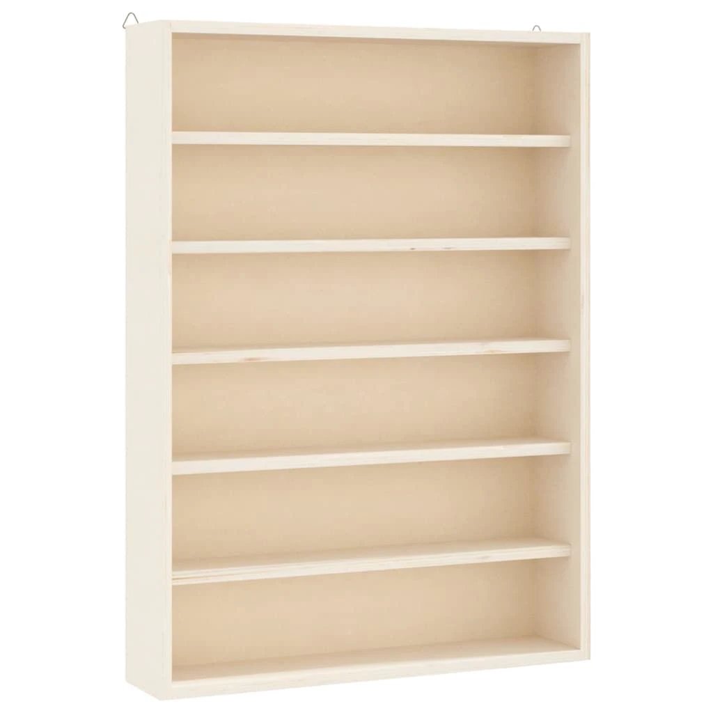 vidaXL vidaXL Wall Display Cabinet with 6 Shelves 40x8.5x55 cm - Display Cabinet