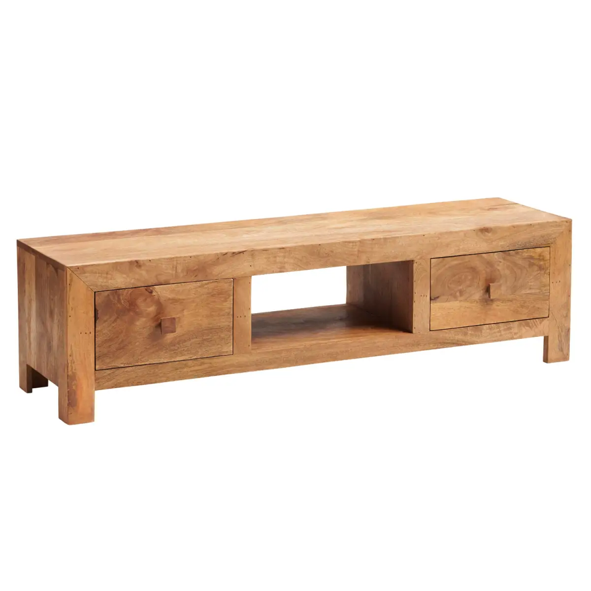 Indian Hub Toko Light Mango Wide Screen Tv Unit - TV Unit