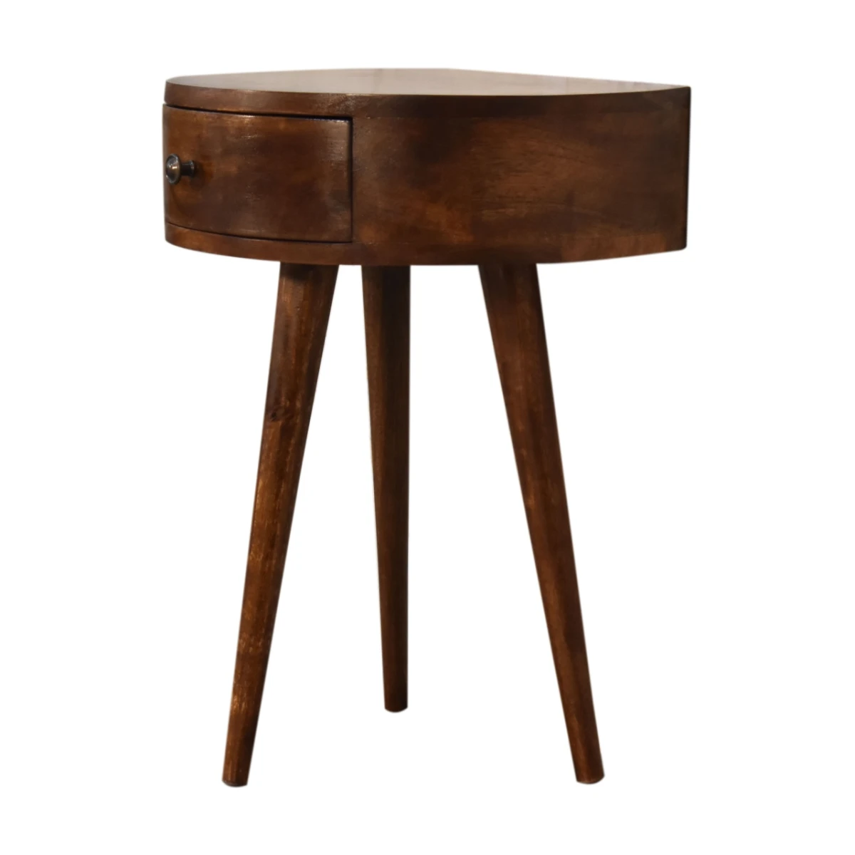 Artisan Furniture Artisan Bedside Chestnut SemiCircle Mango Bedroom - Bedside Table