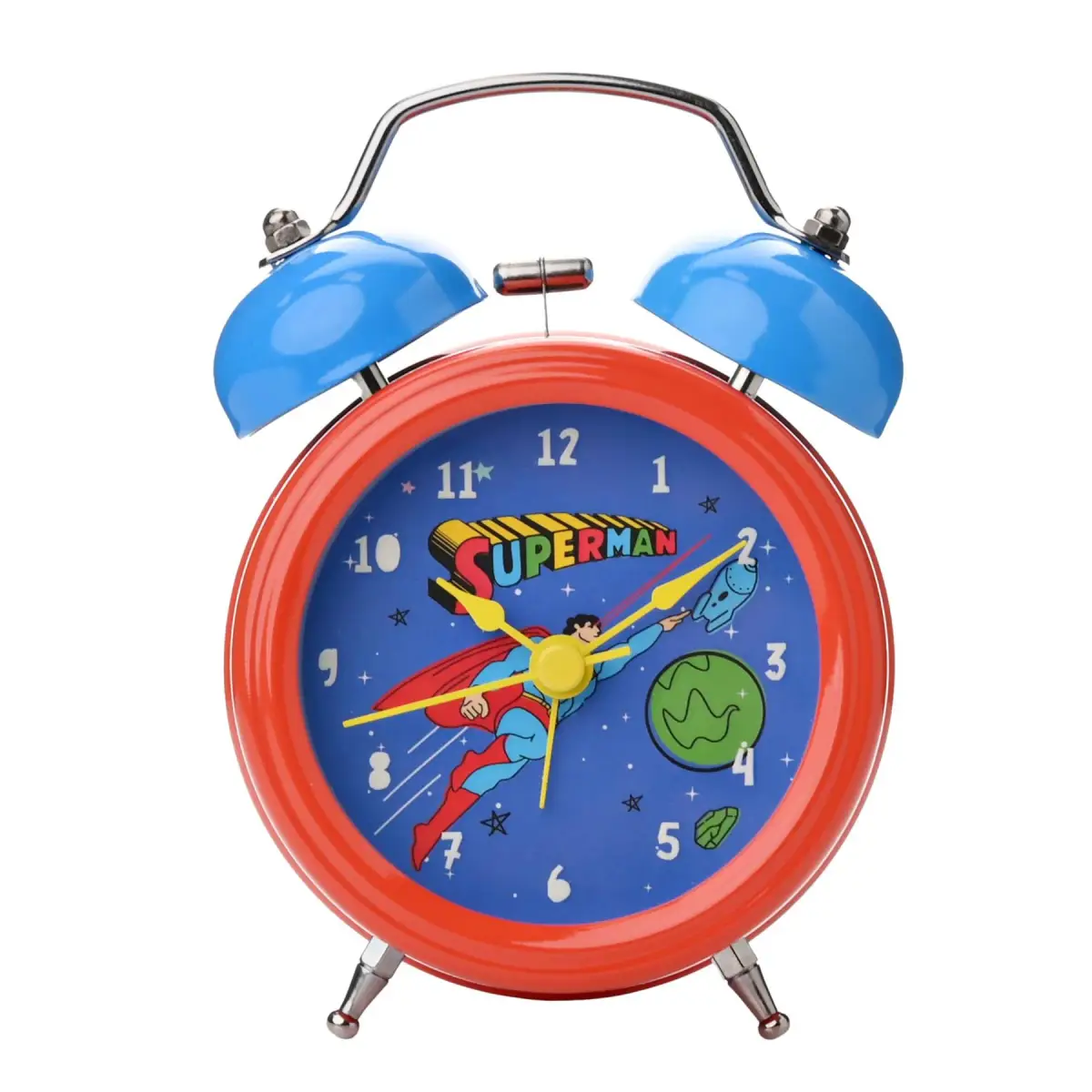 Widdop Wm.Widdop Superman Bell Alarm Clock WB100 - Clock