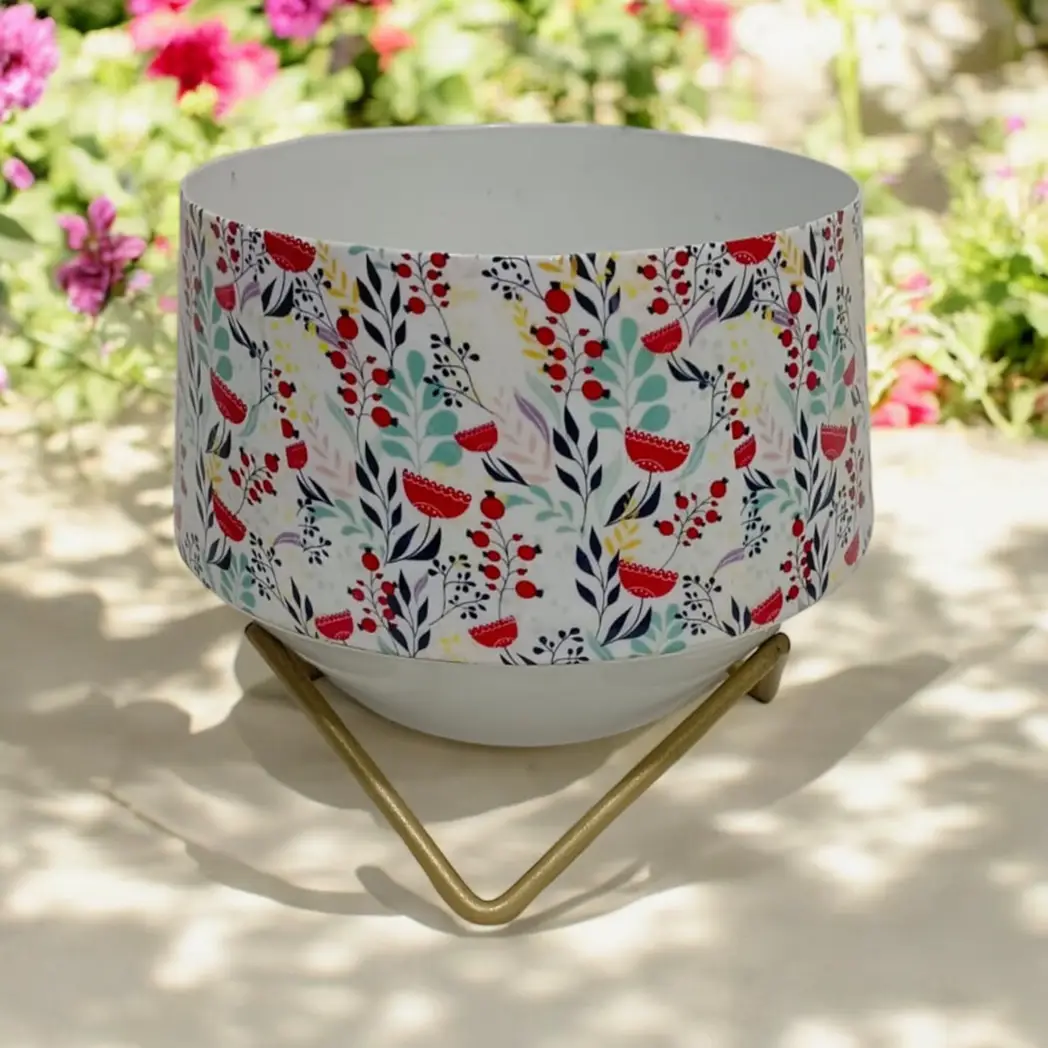 MSL 13CM PLANTER ON STAND - Planters