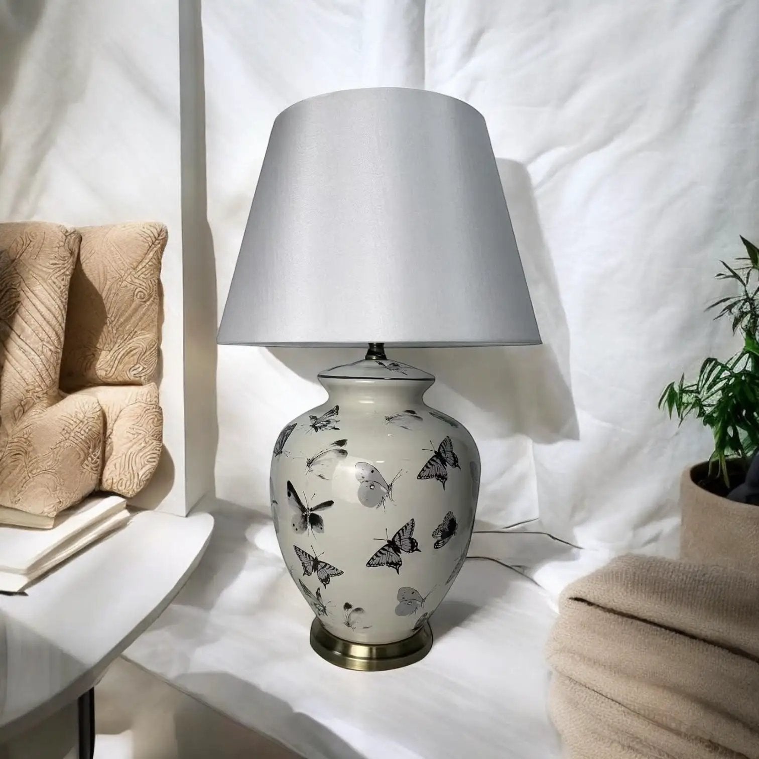 MSL 51CM LAMP AND SHADE - Lamp